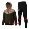 Atlético Madrid Training Windrunner Suit 2022-23 Vihreä - Miesten